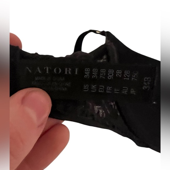 Natori Women's Sheer Jacquard Full Fit Underwire T-Shirt Bra 34b - Picture 5 of 6